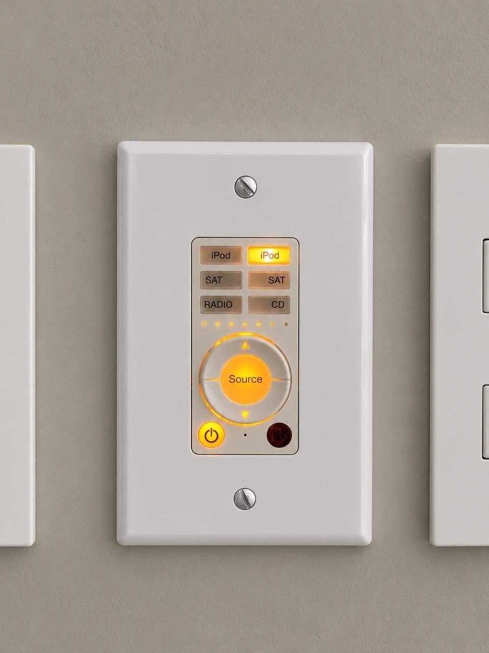 Russound wall-mounted audio control keypad