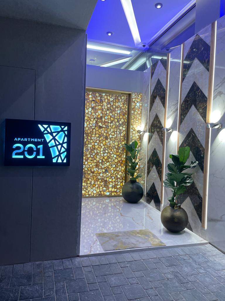 Smart living room interior