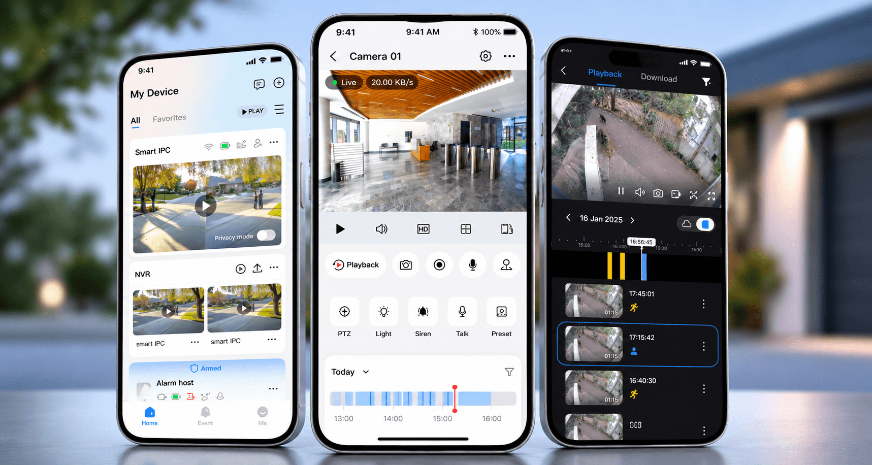 Best CCTV app for Android featuring Tapo app controls and playback
