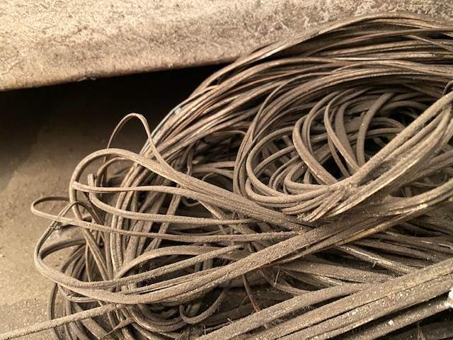 The starting point — inherited cable mess and technical debt