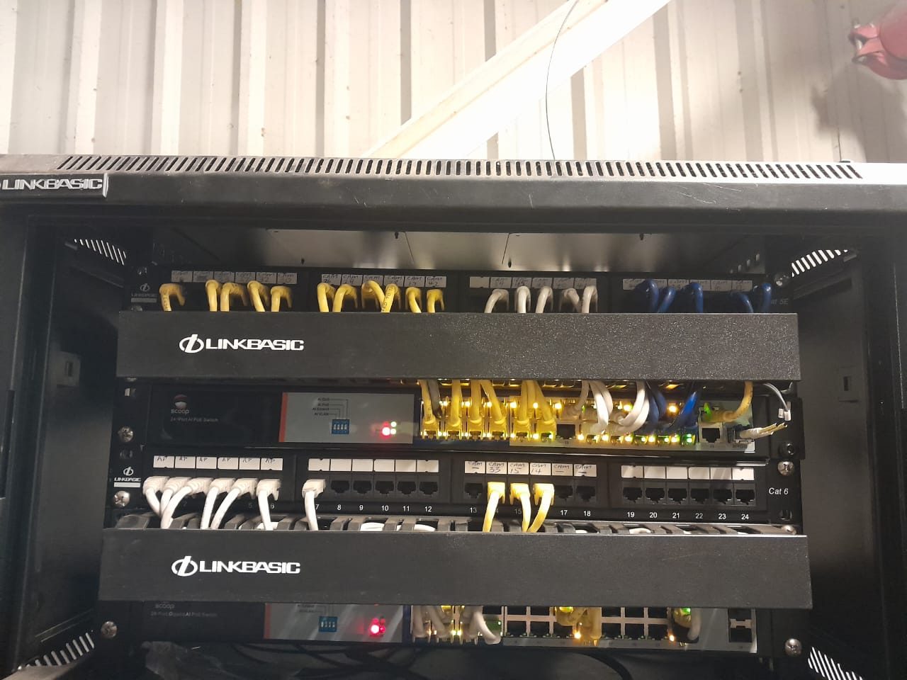 first fit commercial cctv for ECS2 cornubia project
