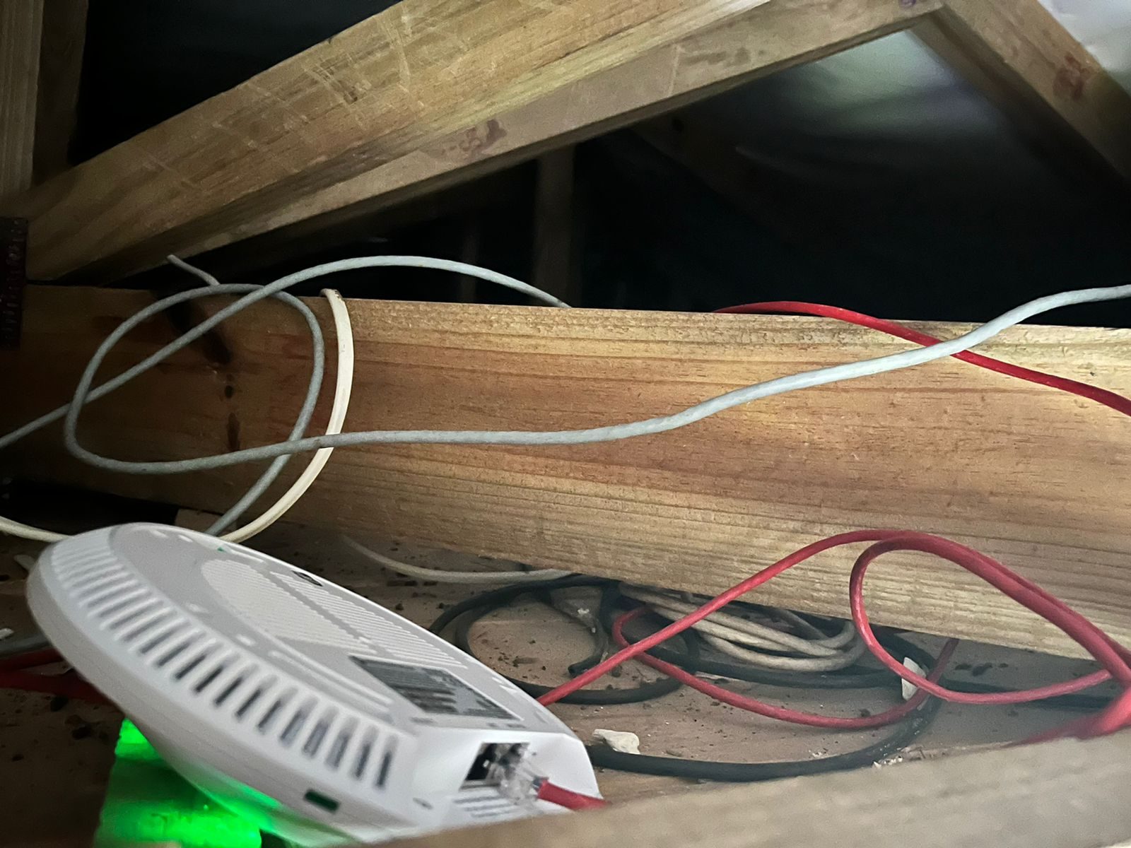 found in the wild taking over wifi job from another contractor